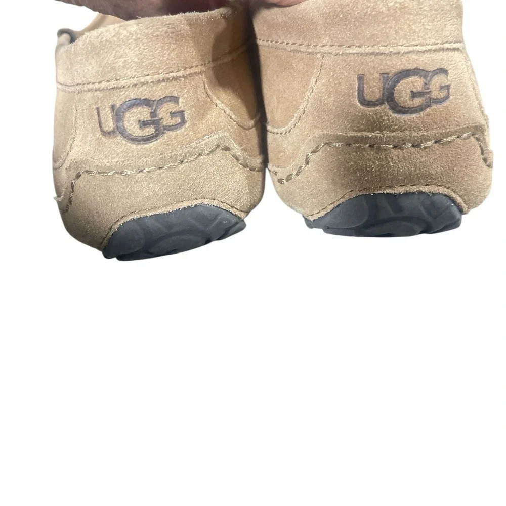UGG Men's Alder Slip On Suede Moccasin Loafer 1003419 Size US 11 Tan/Brown